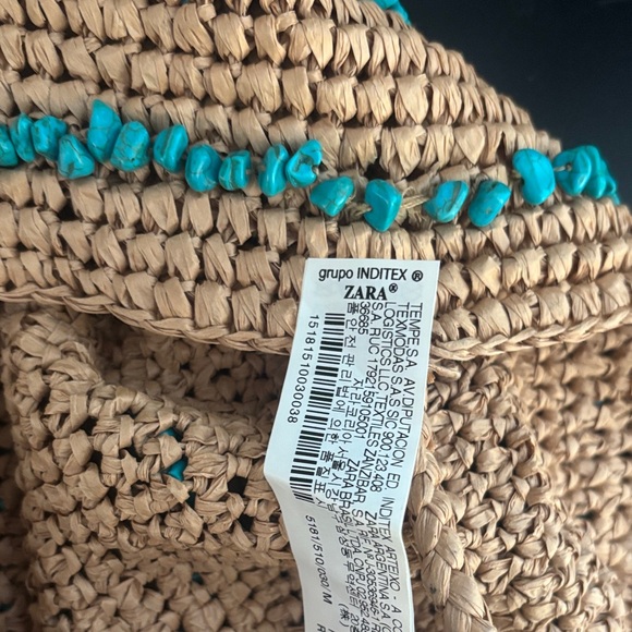 Turquoise bundle- Zara bag, turquoise earrings, necklace & bracelet - Picture 6 of 6